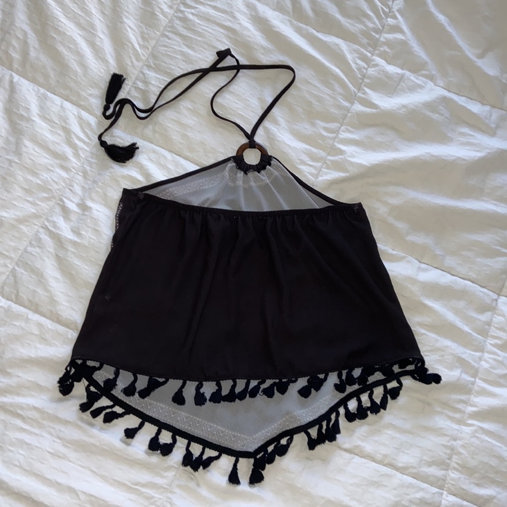 LIVE TO BE SPOILED - TROPICAL HALTER TOP - Picture 2 of 14